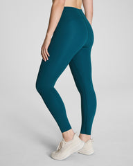 SPANXshape™ CoreLuxe Full-Length Leggings with Mid-Tummy Compression  Emerald Bay