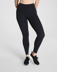 SPANXshape™ CoreLuxe Full-Length Leggings with Mid-Tummy Compression  Very Black