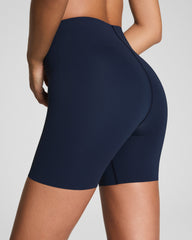 SPANXshape™ CoreLuxe Bike Short with Mid-Tummy Compression, 6"  Timeless Navy