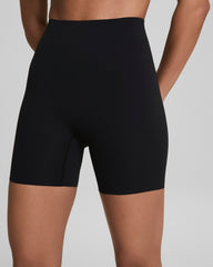 SPANXshape™ BodyLine Bike Short with Mid-Tummy Compression, 6" | Very Black