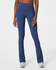 SPANXshape™ CoreLuxe Micro Flare Pant with Mid-Tummy Compression  Faded Indigo