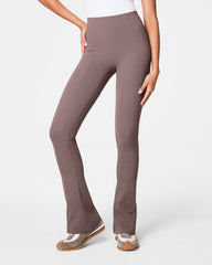 SPANXshape™ CoreLuxe Micro Flare Pant with Mid-Tummy Compression  Smoke