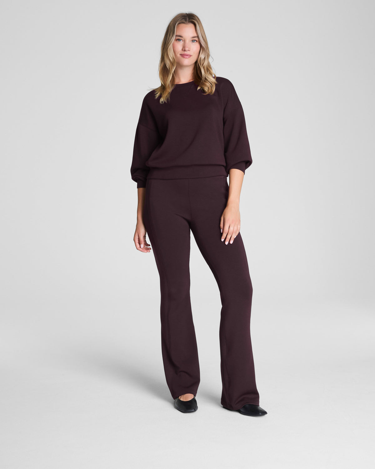 SPANX AirEssentials® Slim Flare Pant | Truffle Brown