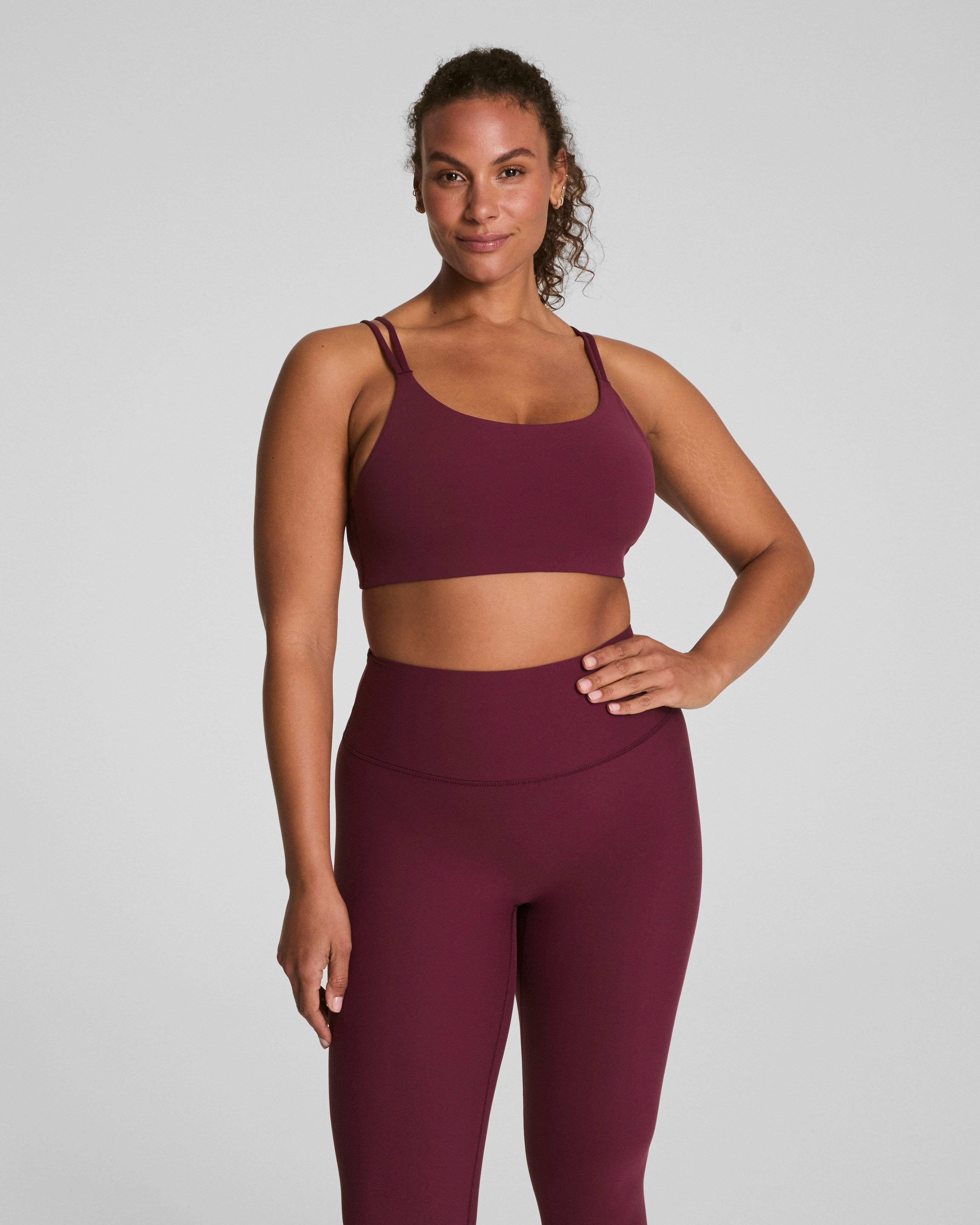 SPANXsmooth™ OnForm Low Impact Sports Bra  Plum Berry