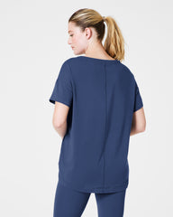 SPANX® Outpace Tee  Faded Indigo