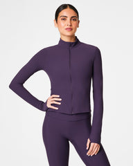 SPANXsmooth™ OnForm Full Zip Jacket  Aubergine