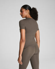 SPANX® BareNaked Tee  Mineral