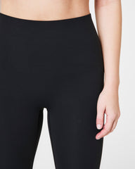 SPANXshape™ BodyLine 7/8 Leggings with Mid-Tummy Compression | Very Black