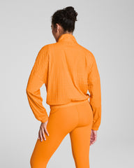 SPANX® Get Moving Textured Half Zip  Monarch