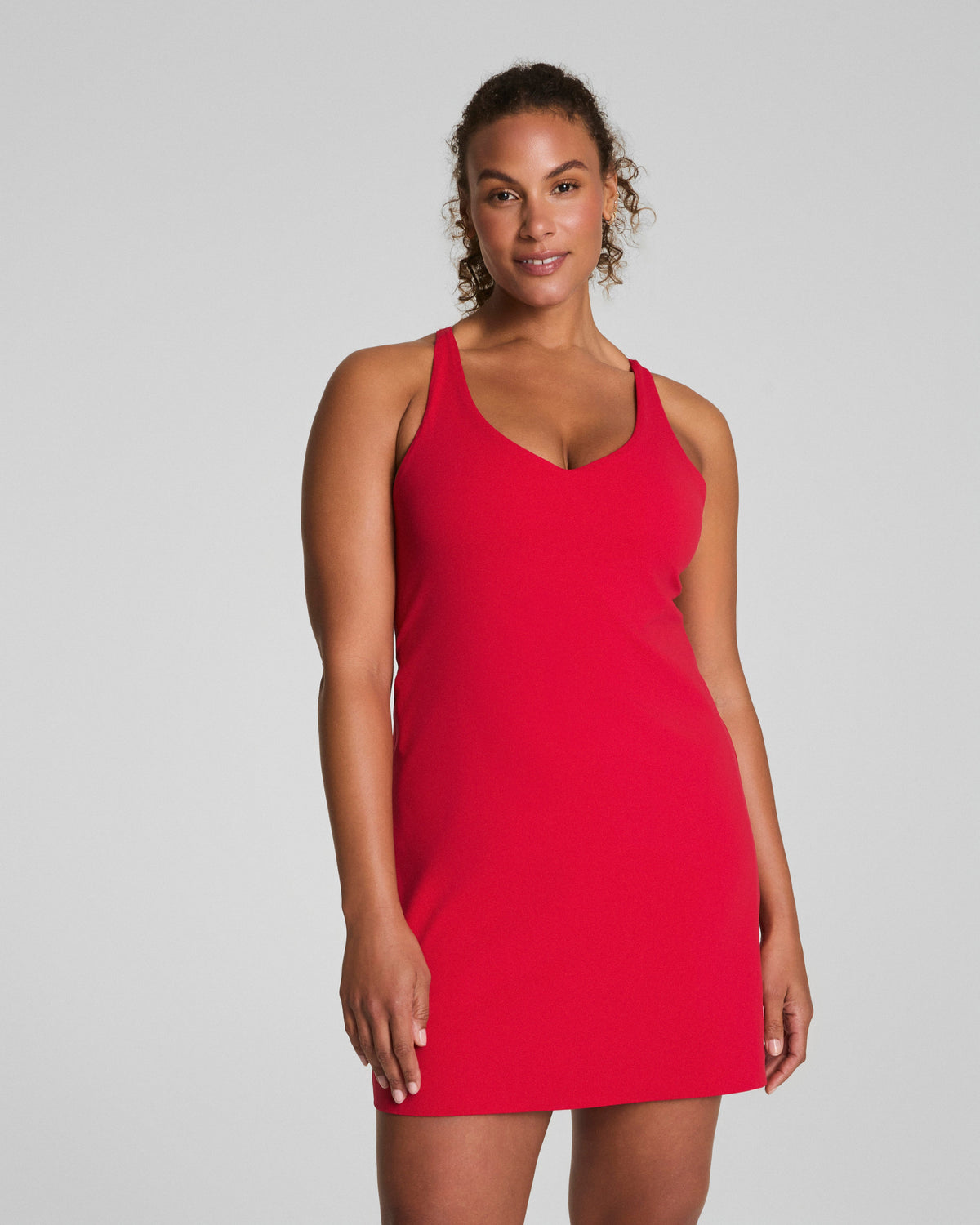 SPANXshape™ Get Moving V-Neck Dress  Spanx Red