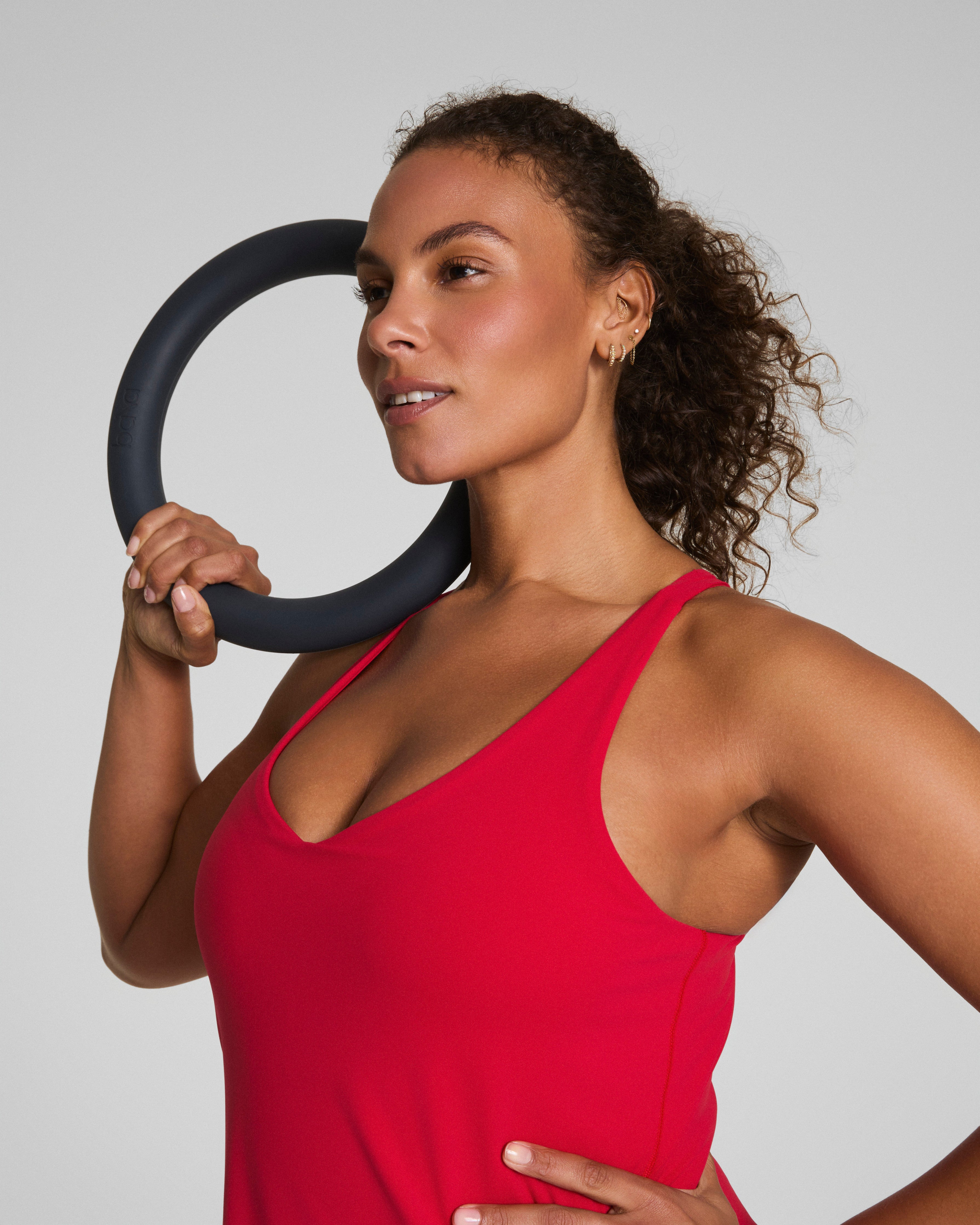 SPANXshape™ Get Moving V-Neck Dress  Spanx Red