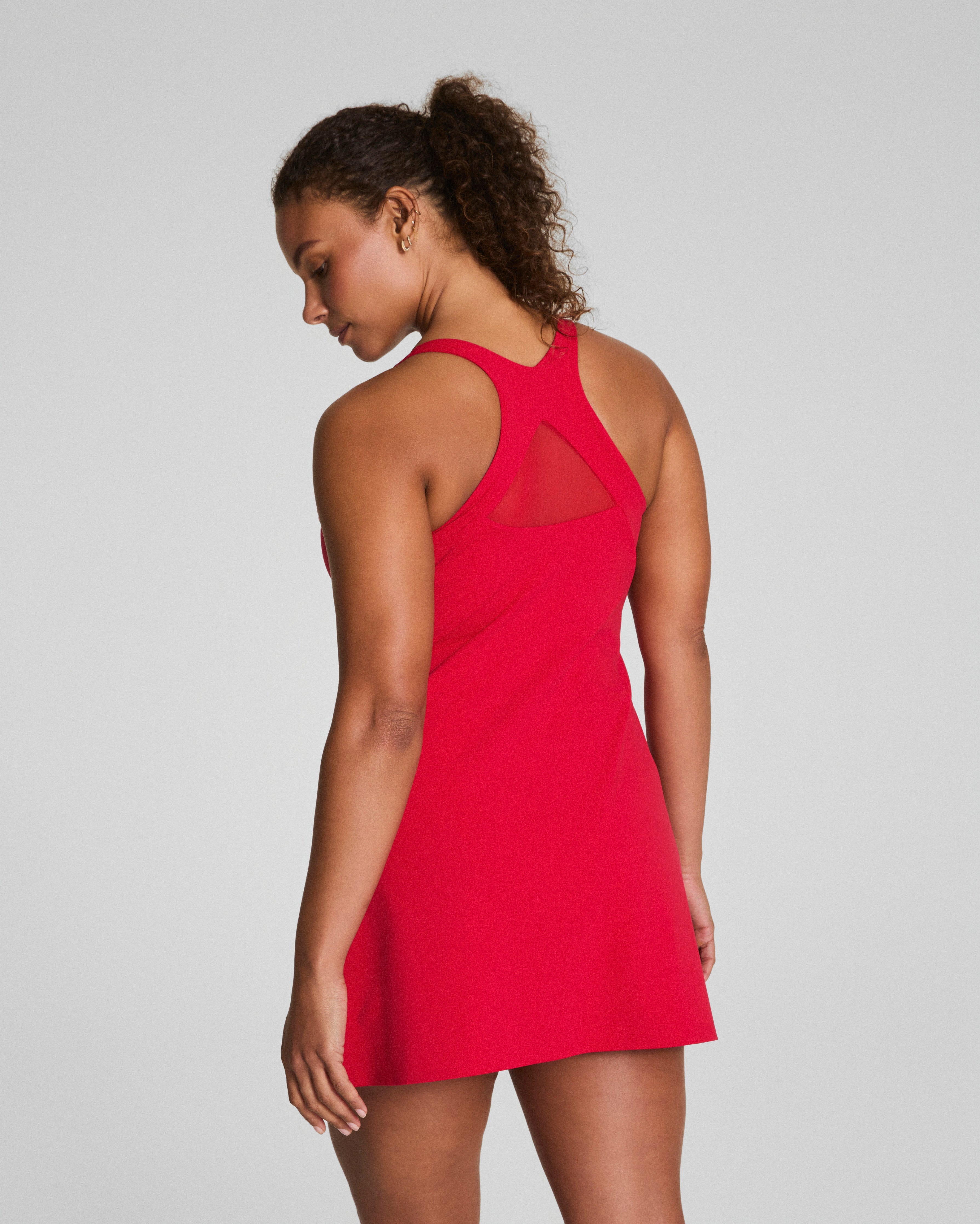 SPANXshape™ Get Moving V-Neck Dress  Spanx Red