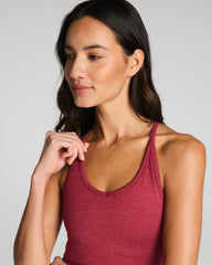 SPANXsupersmooth™ SoftStretch Rib V-Neck Shelf Tank