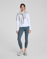 SPANX® Activate Long Sleeve Top  Vivid White