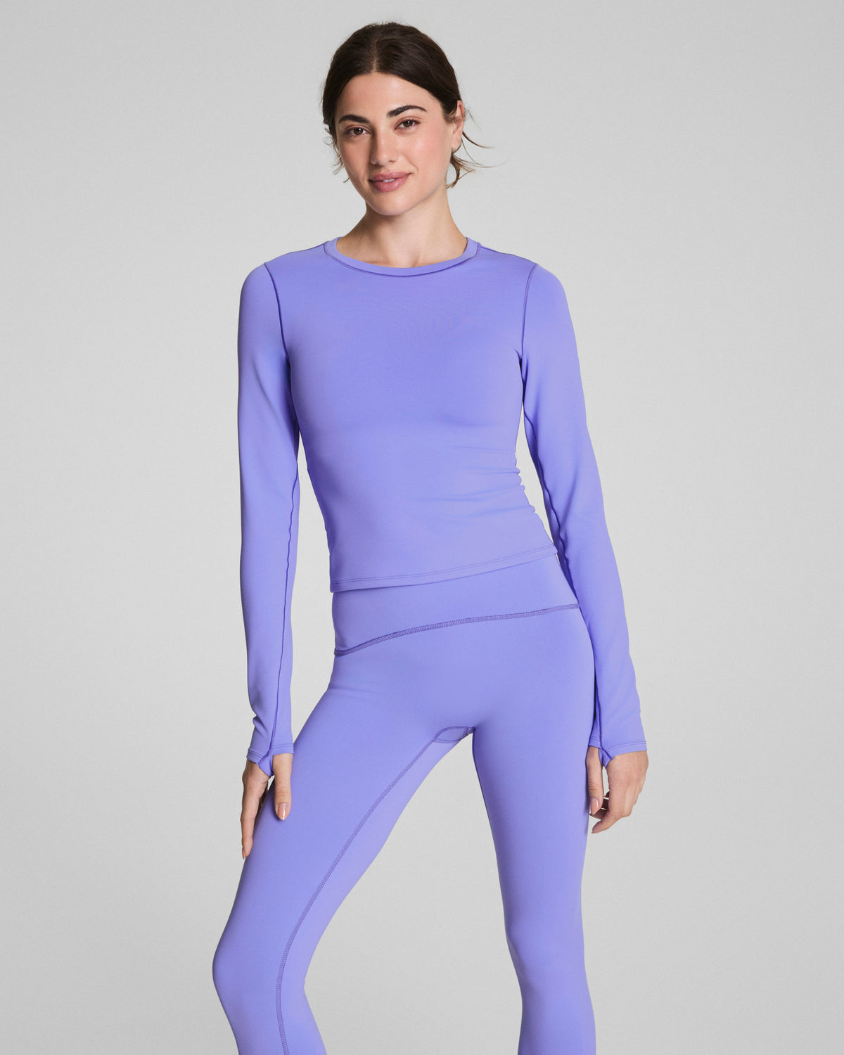 SPANXshape™ Get Moving Long Sleeve Top with SecretSweat Tech