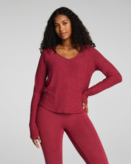 SPANX® SoftStretch V-Neck Long Sleeve Top