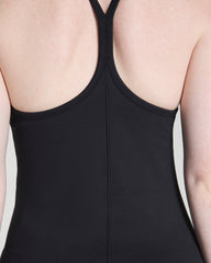 SPANXsupersmooth™ SoftStretch Rib V-Neck Shelf Tank  Very Black