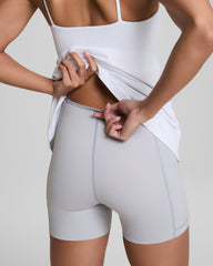 SPANXshape™ Get Moving Rib Tank Dress  Vivid White