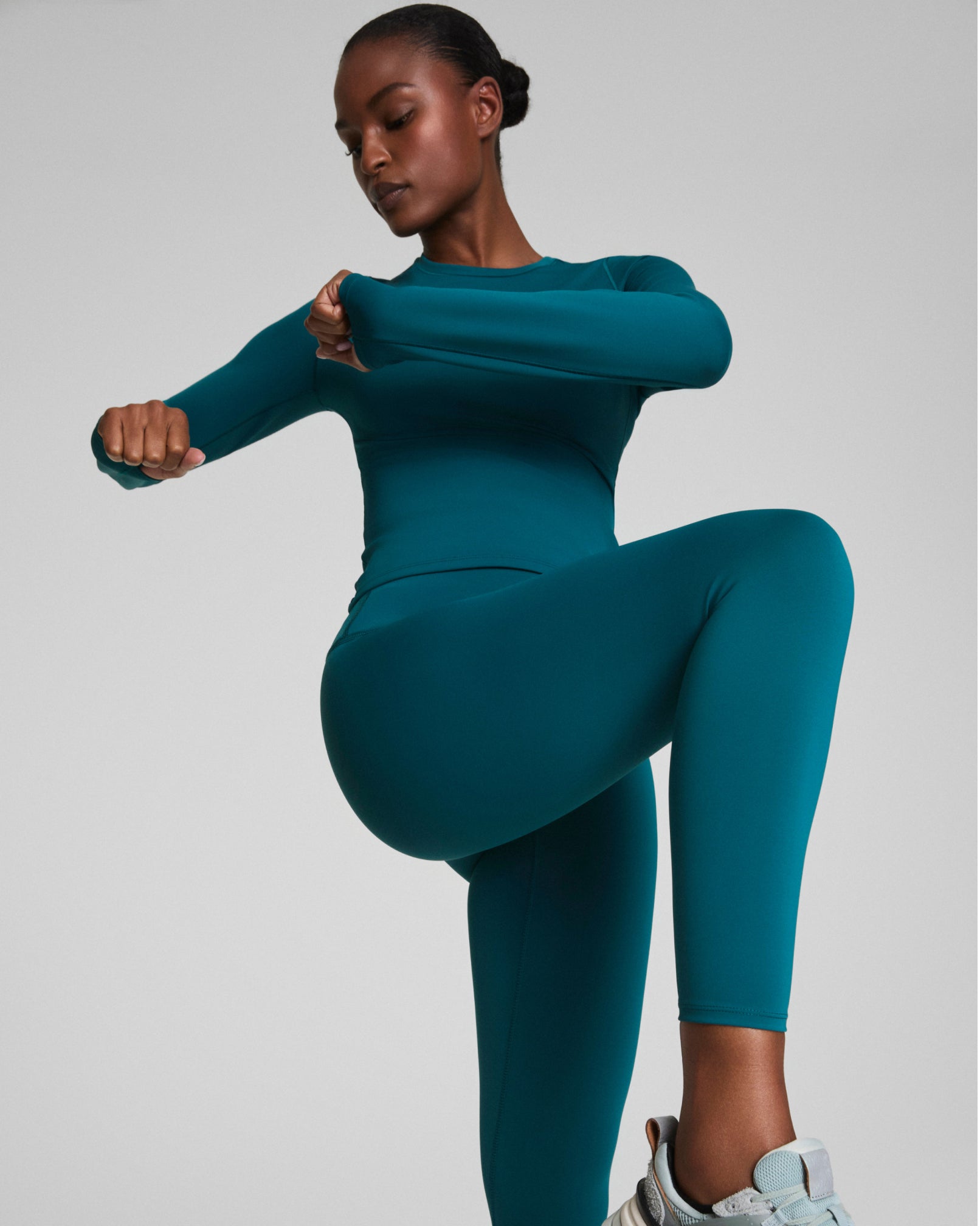 SPANXshape™ Booty Boost® 7/8 Leggings with SecretSweat Tech