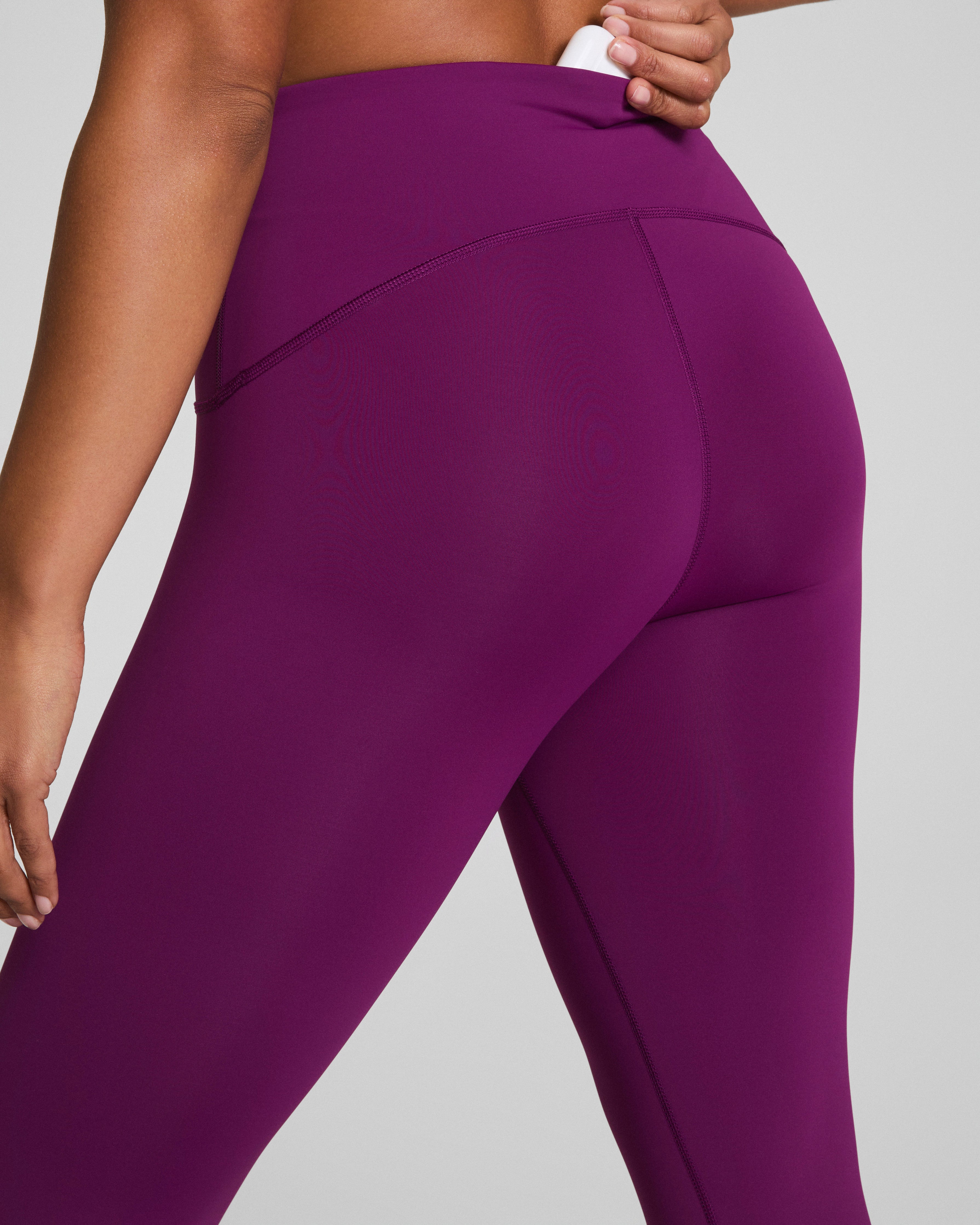 SPANXshape™ Booty Boost® 7/8 Leggings with SecretSweat Tech  Light Snapdragon
