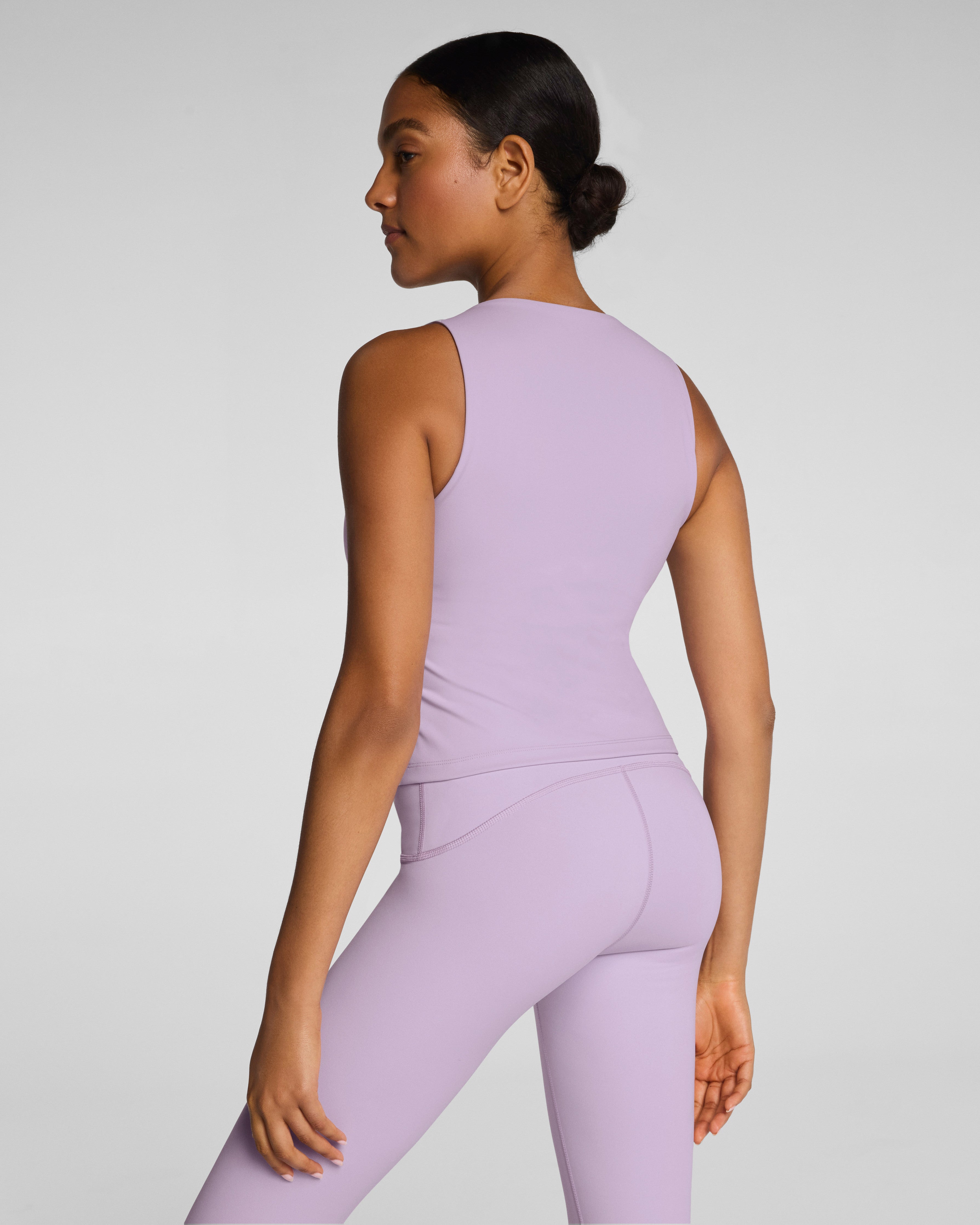 SPANX® BoostUp Square Neck Shelf Tank | Verbena