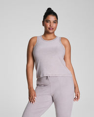 SPANX® SoftStretch Crewneck Tank  Coastal Fog / Light Coastal Fog