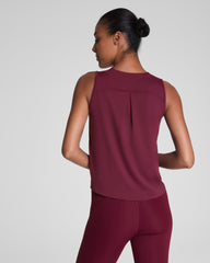 SPANX® Activate High Neck Tank  Plum Berry