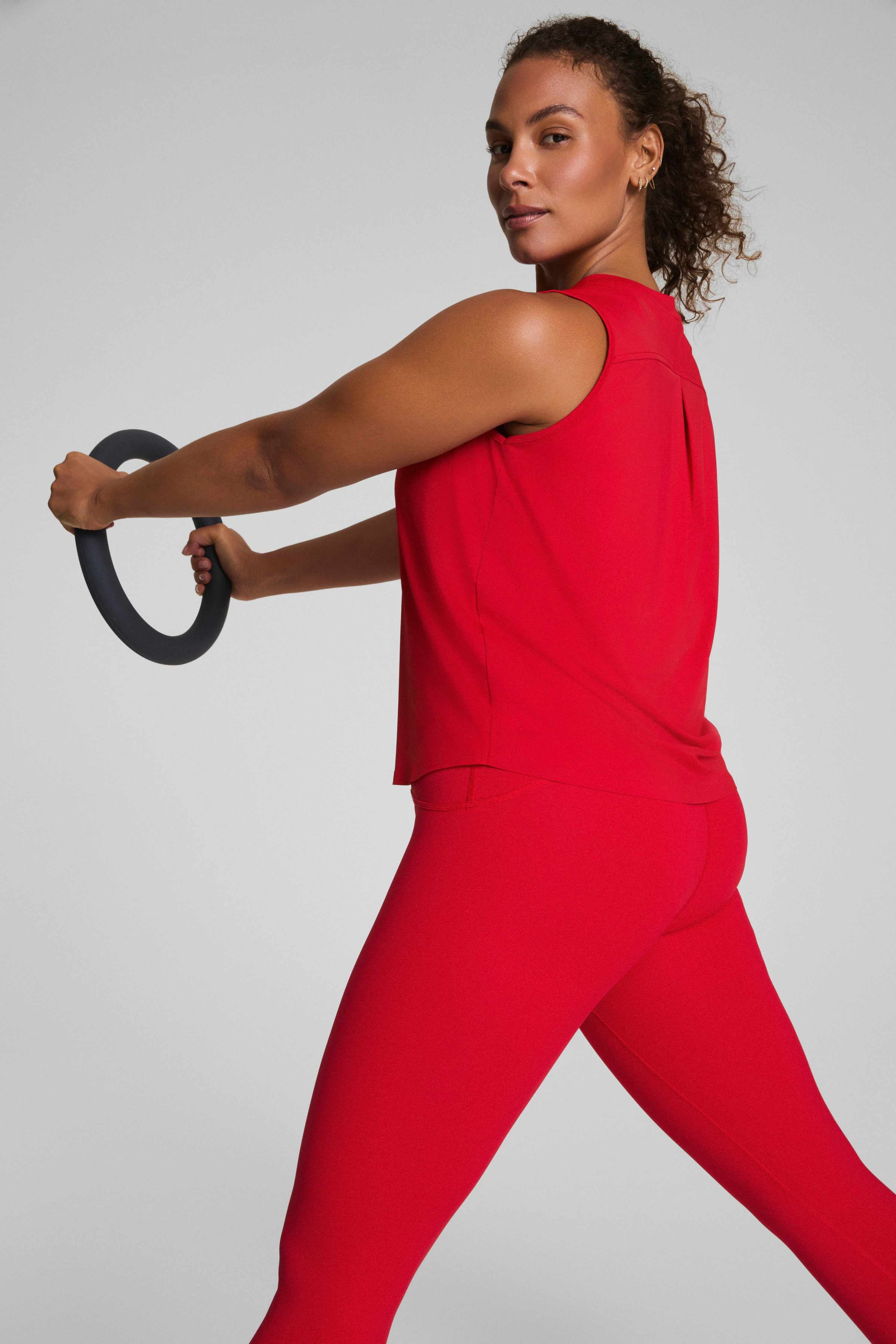 SPANX® Activate High Neck Tank  Spanx Red