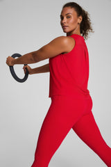SPANX® Activate High Neck Tank  Spanx Red