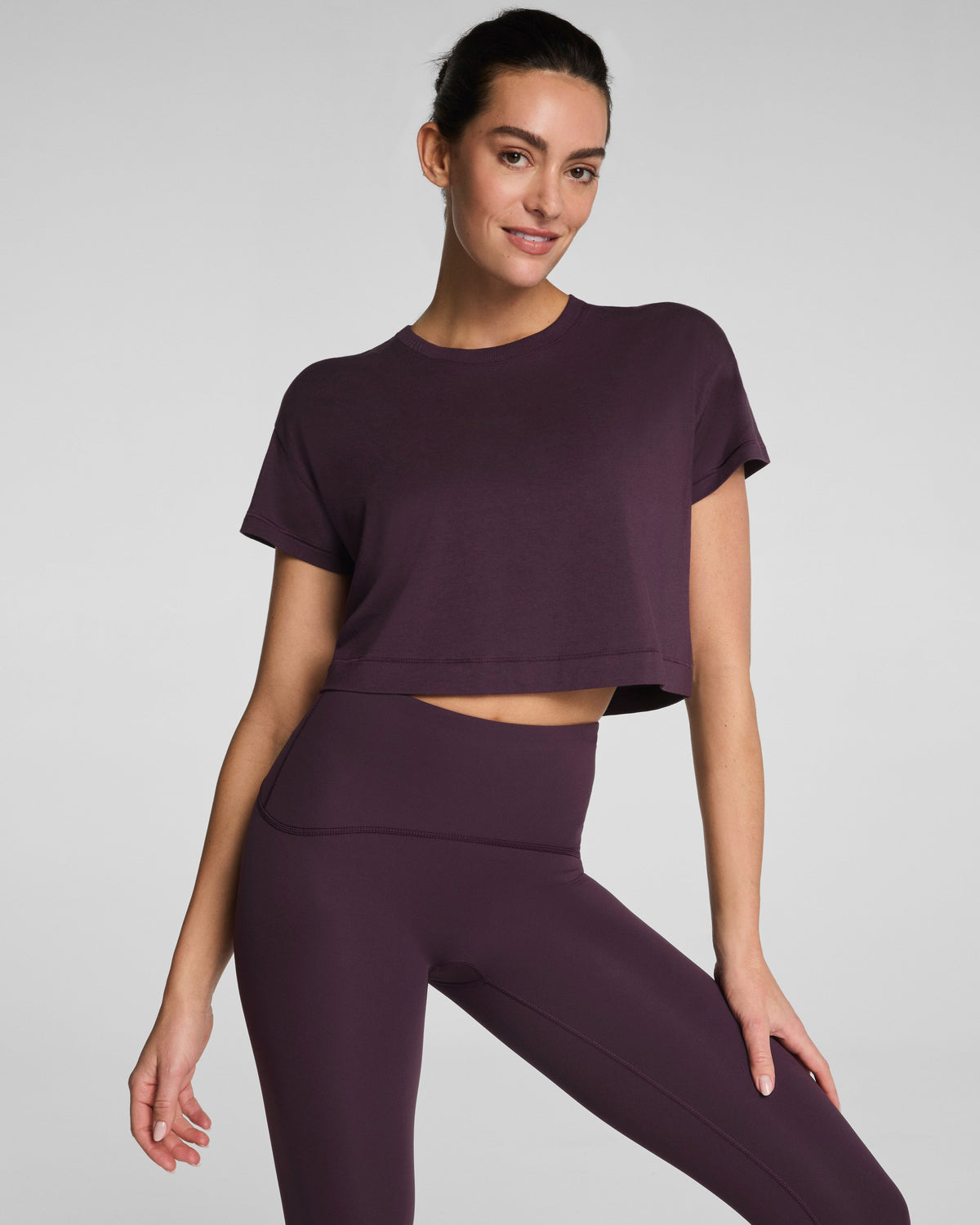 SPANX® Outpace Cropped Tee