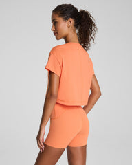 SPANX® BoostUp Cropped Tee | Persimmon