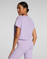 SPANX® Outpace Cropped Tee  Verbena