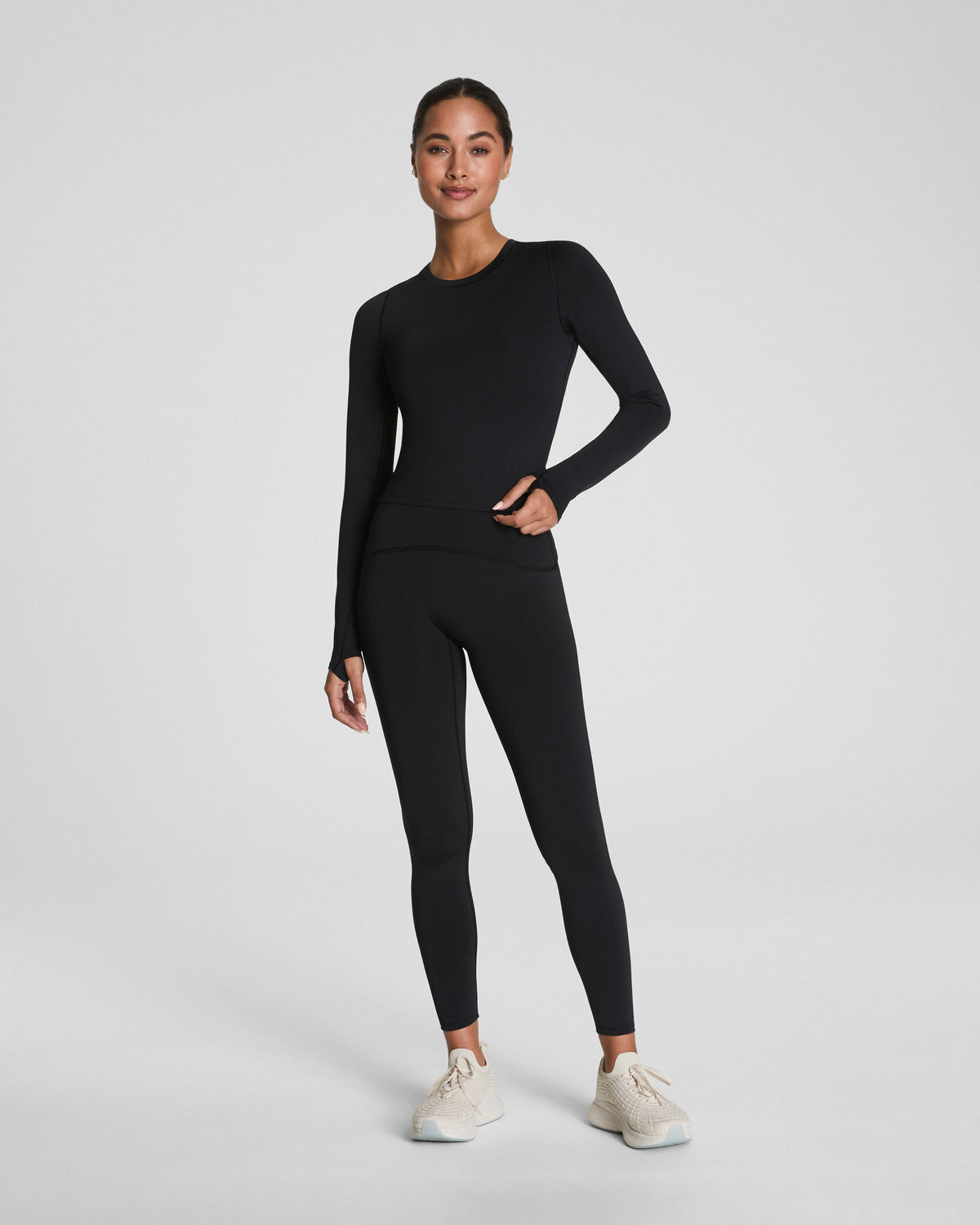 SPANXshape™ Booty Boost® Full-Length Leggings with SecretSweat Tech  Eclipse