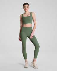 SPANX® BoostUp Cropped Square Neck Shelf Tank | Eucalyptus
