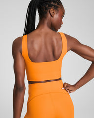 SPANX® Get Moving Cropped Square Neck Shelf Tank  Monarch