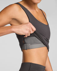 SPANX® Get Moving Luminara Shelf Tank  Carbon