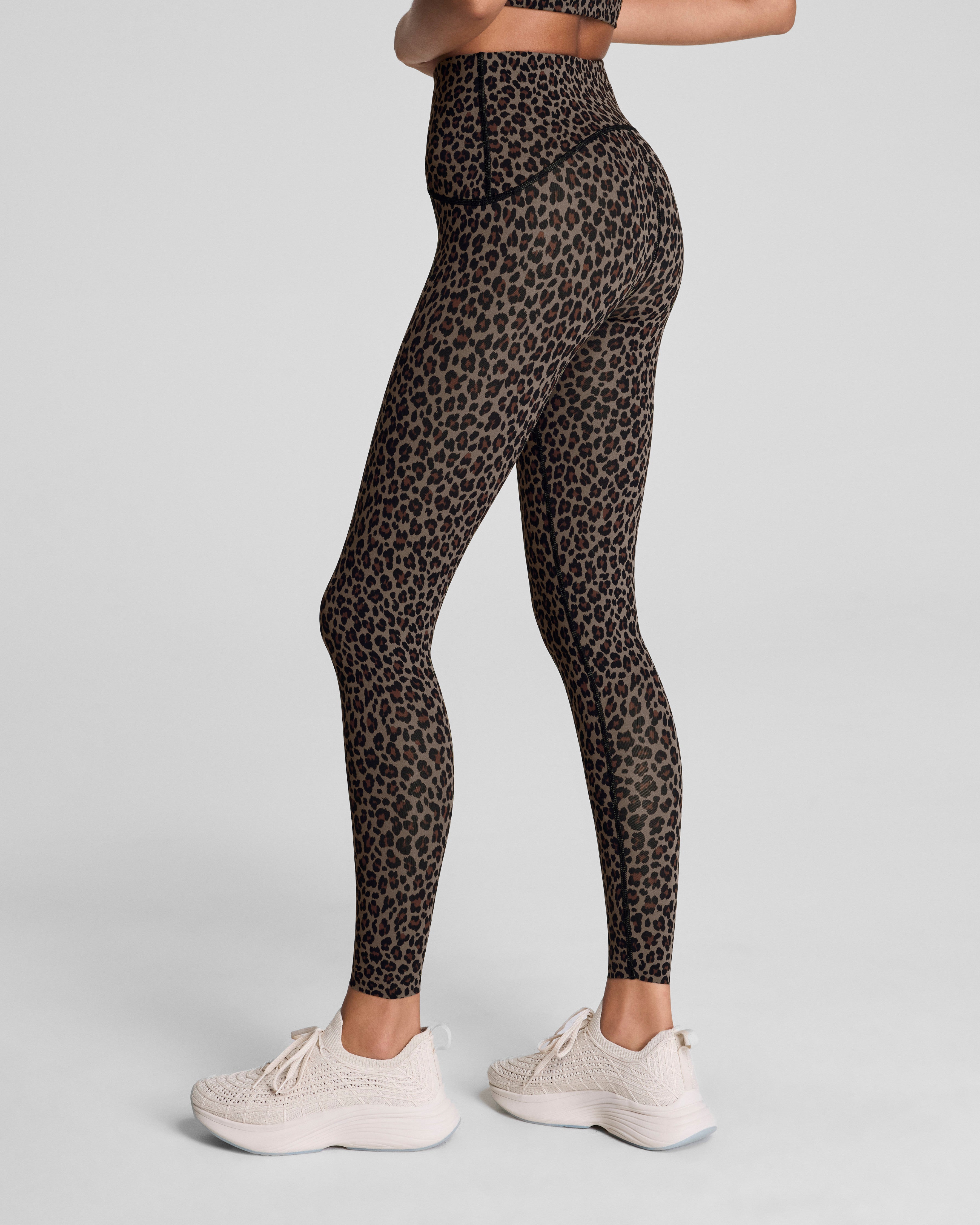 SPANXshape™ Booty Boost® Leopard Print Full-Length Leggings  Leopard Print