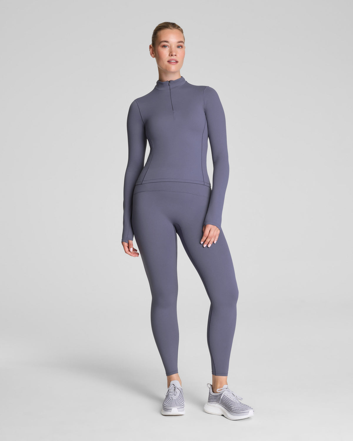 SPANXshape™ Booty Boost® Brushed Full-Length Leggings | Pewter