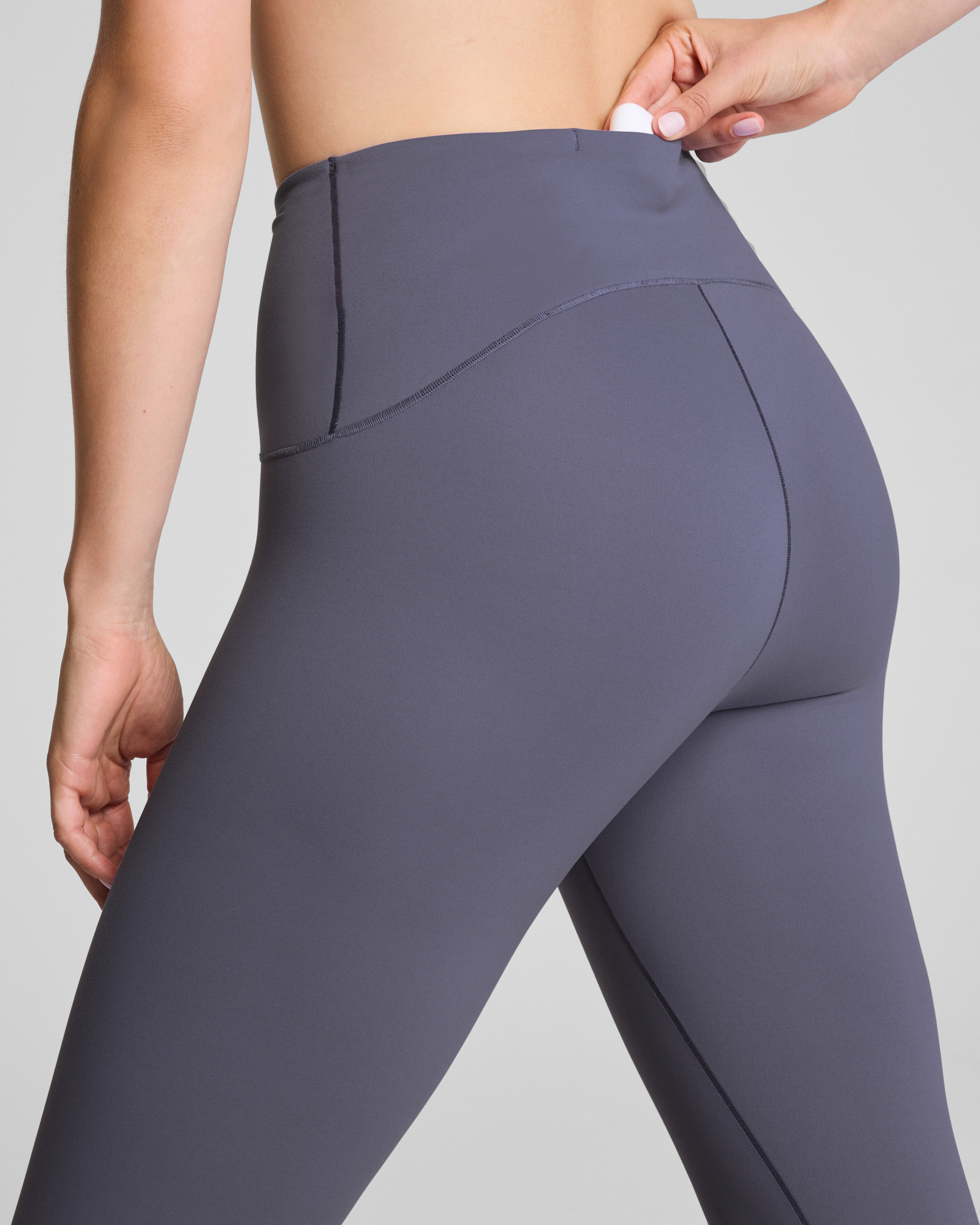 SPANXshape™ Booty Boost® Brushed Full-Length Leggings | Pewter