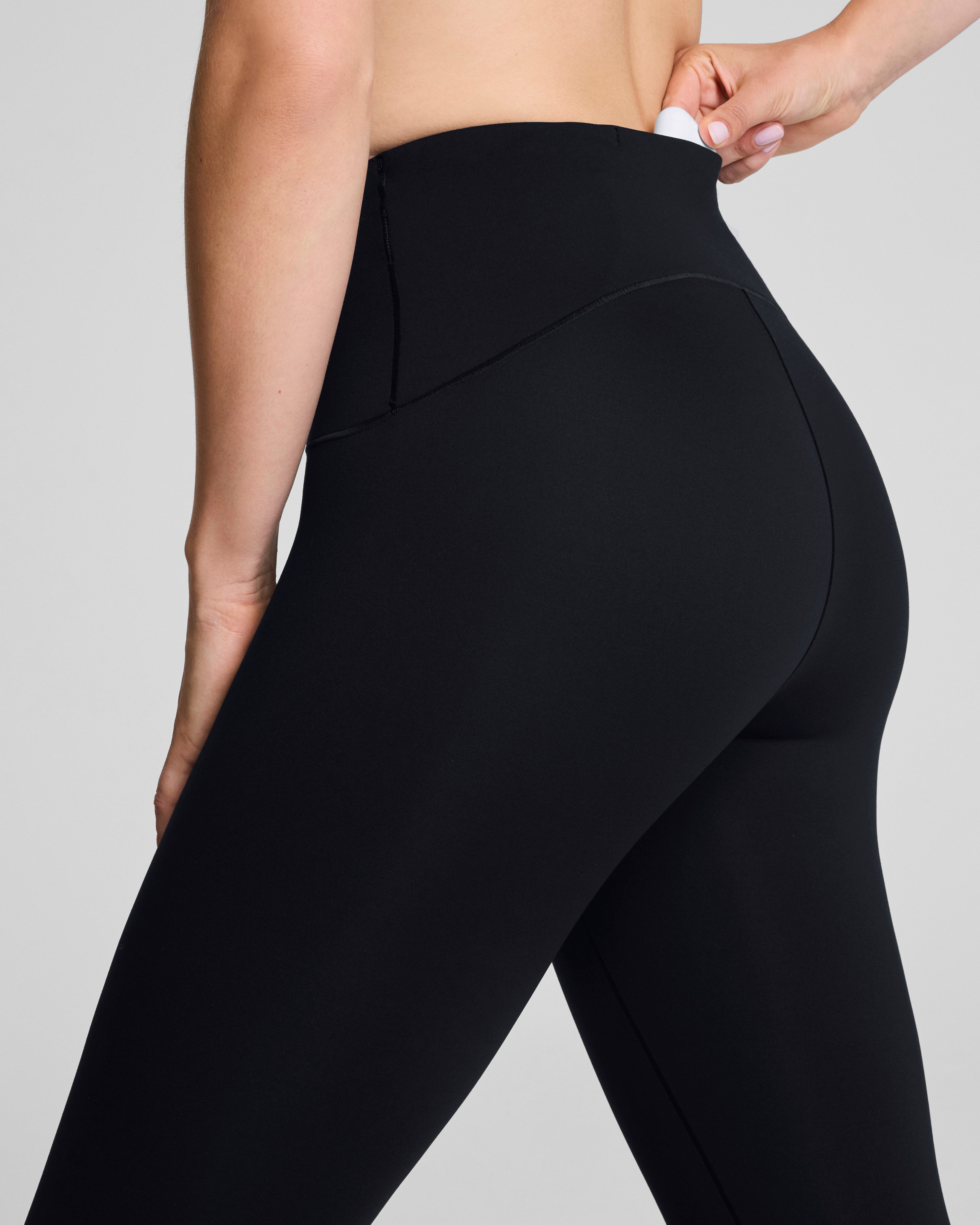 SPANXshape™ Booty Boost® Brushed Full-Length Leggings  Very Black