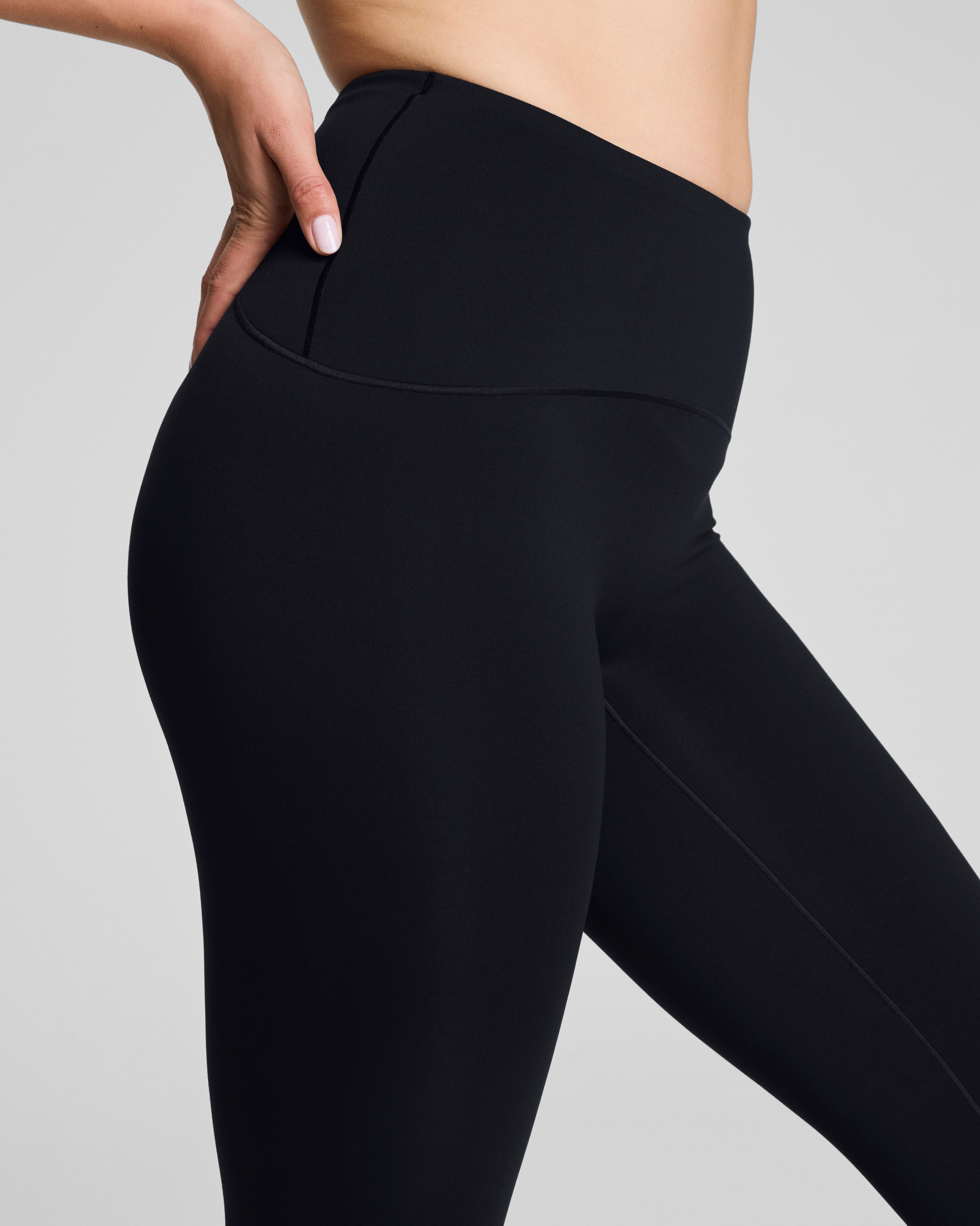 SPANXshape™ Booty Boost® Brushed Full-Length Leggings  Very Black