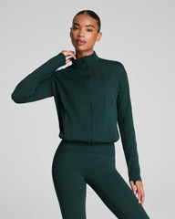 SPANX® Get Moving Brushed Full Zip Jacket