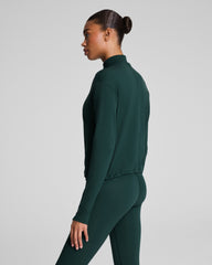SPANX® Get Moving Brushed Full Zip Jacket  Meridian