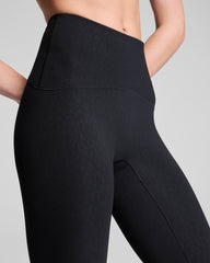 SPANXshape™ Booty Boost® Embossed Leopard Print 7/8 Leggings