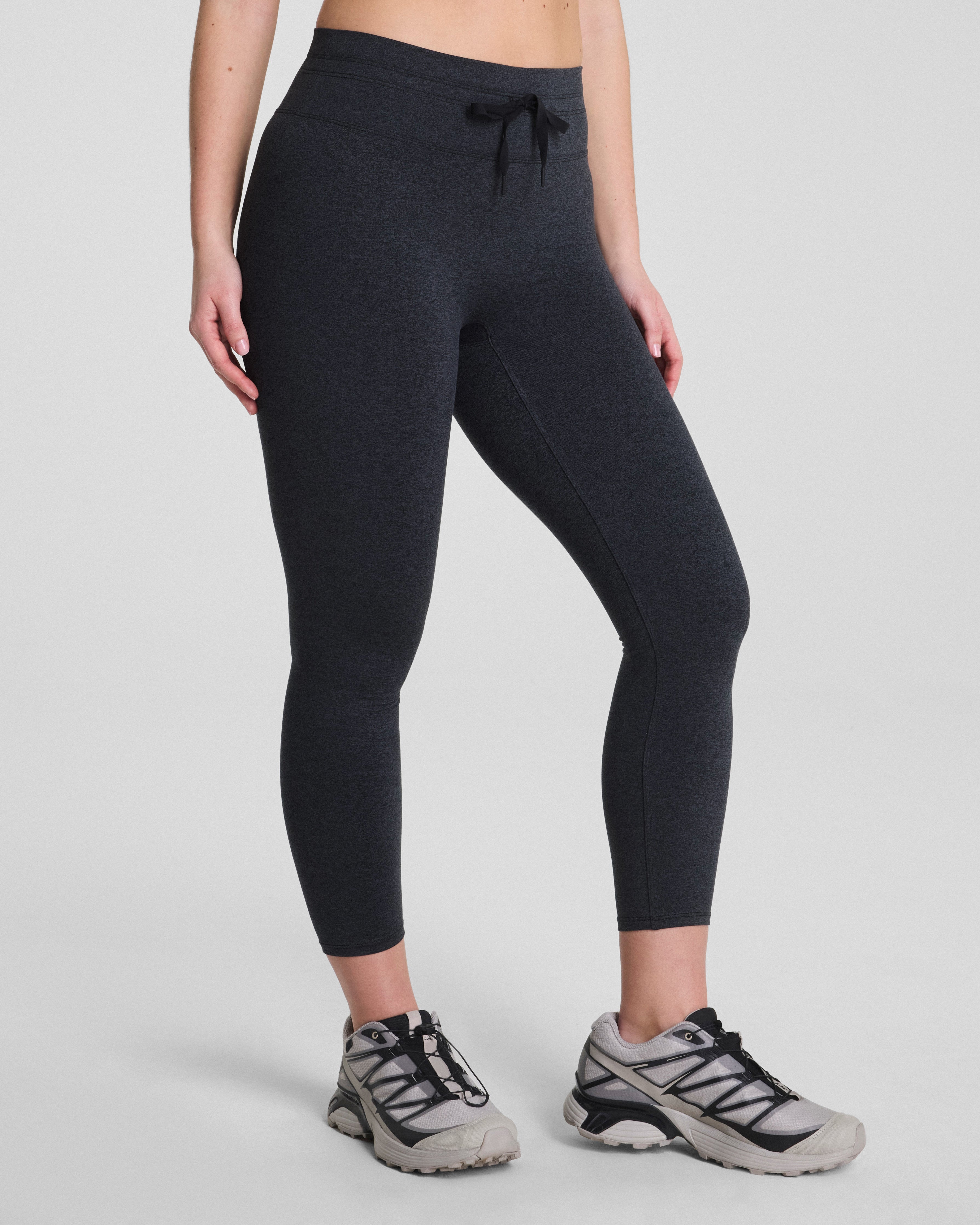 SPANX® SoftStretch 7/8 Leggings | Very Black/Light Very Black