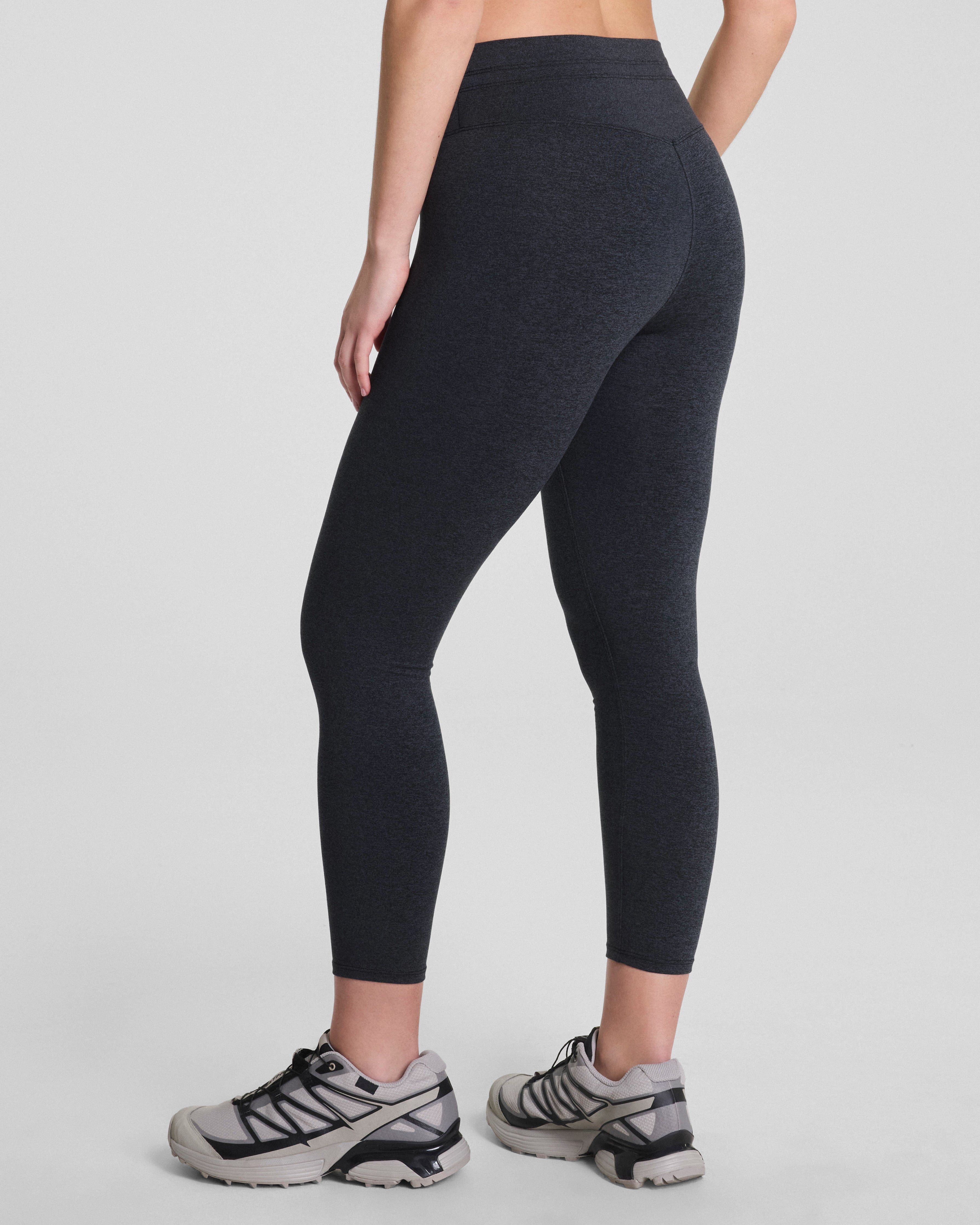 SPANX® SoftStretch 7/8 Leggings | Very Black/Light Very Black
