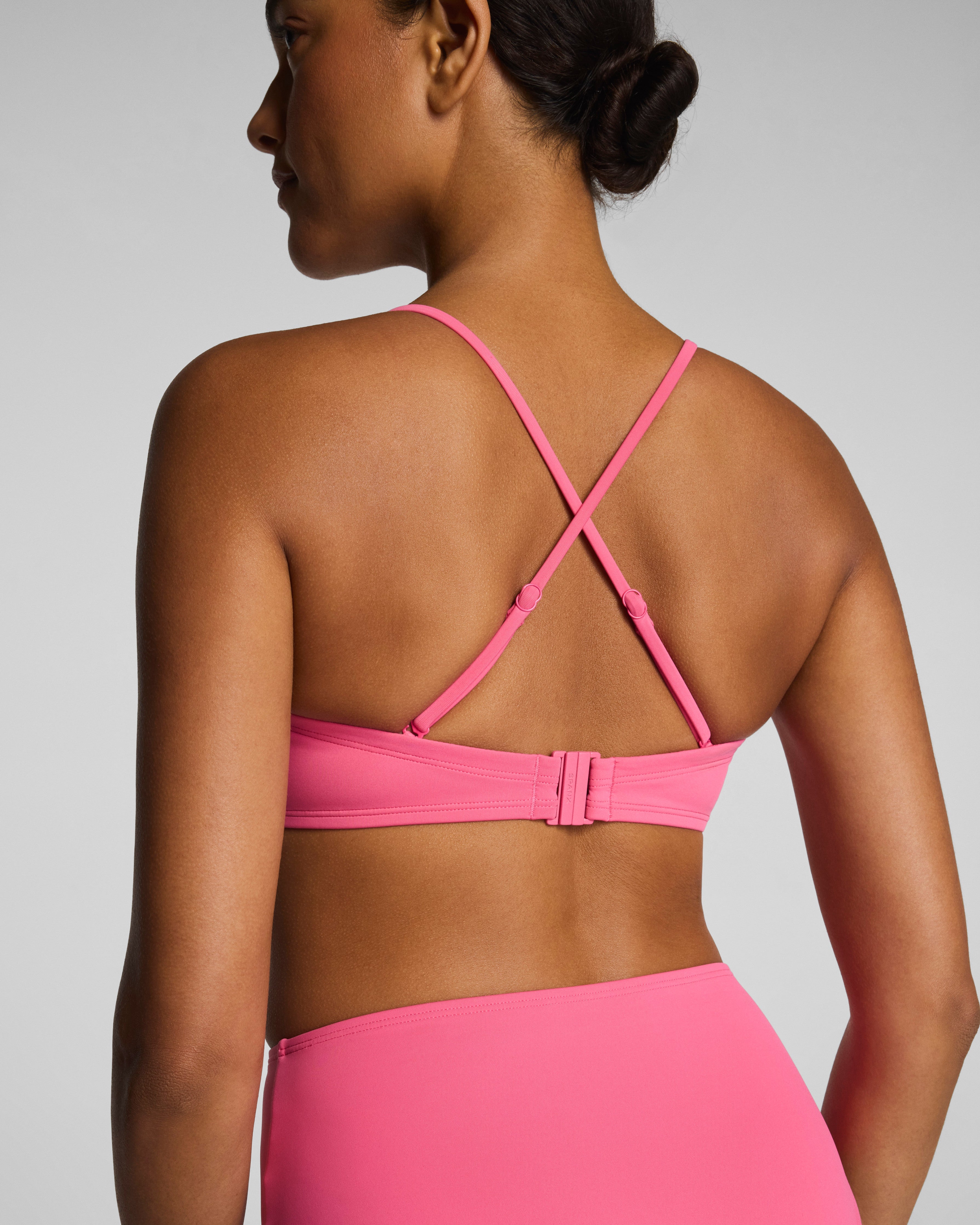 SPANXsmooth™ Swim Bandeau Bikini Top | Hibiscus