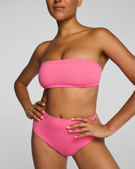 SPANXsmooth™ Swim Bandeau Bikini Top | Hibiscus