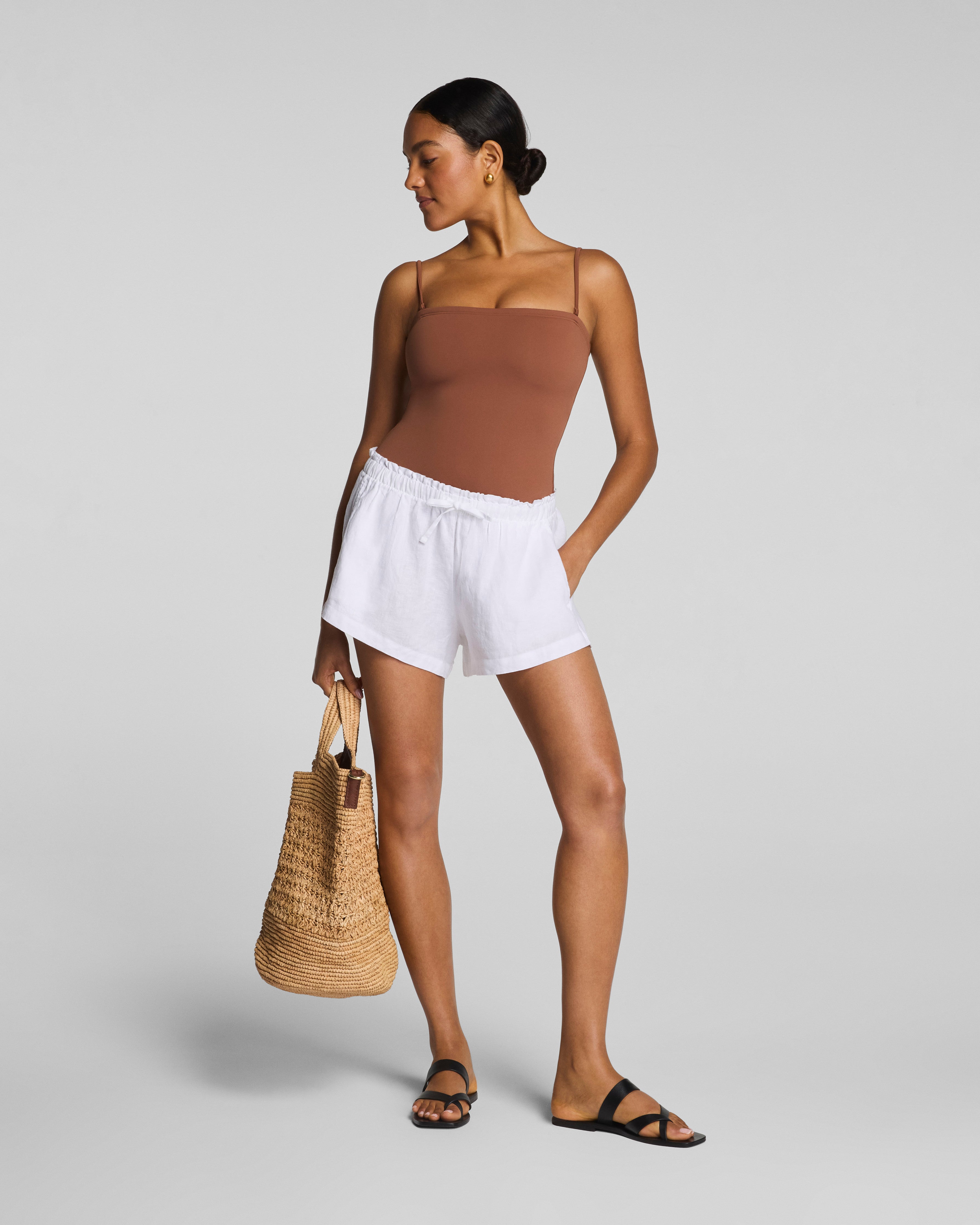 SPANXshape™ Swim Bandeau One Piece | Caraway