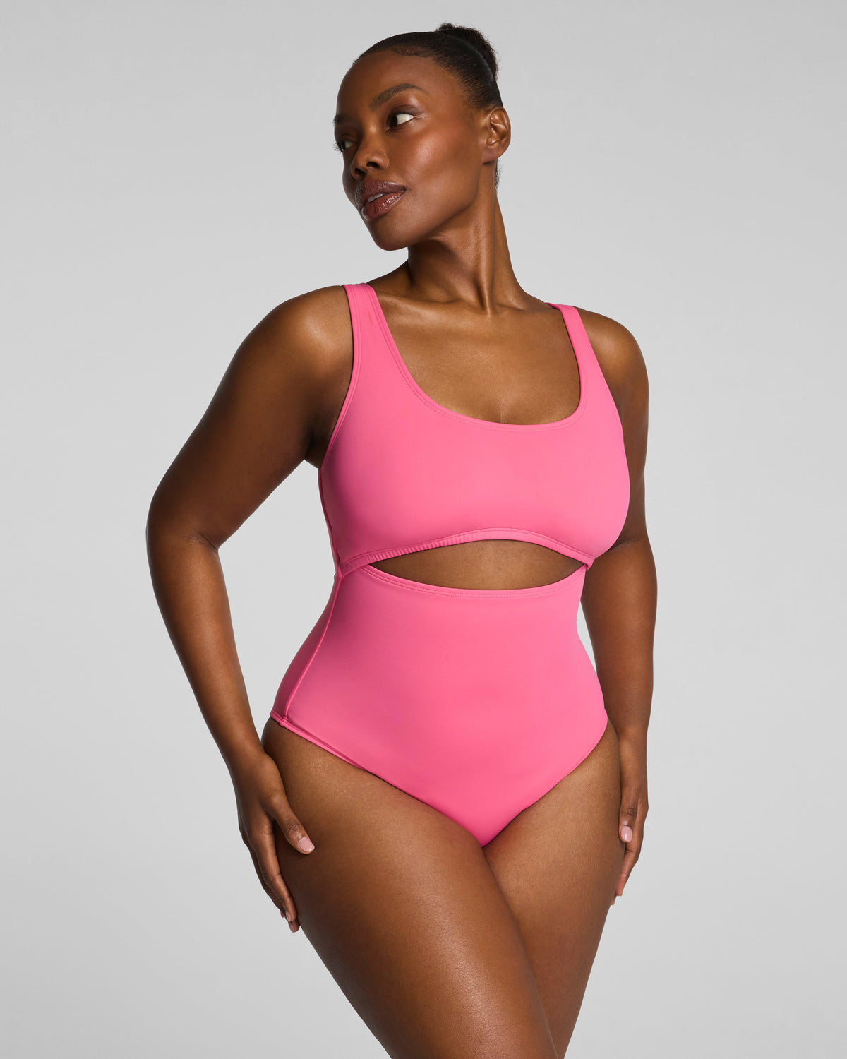 SPANXshape™ Swim Cutout One Piece | Hibiscus